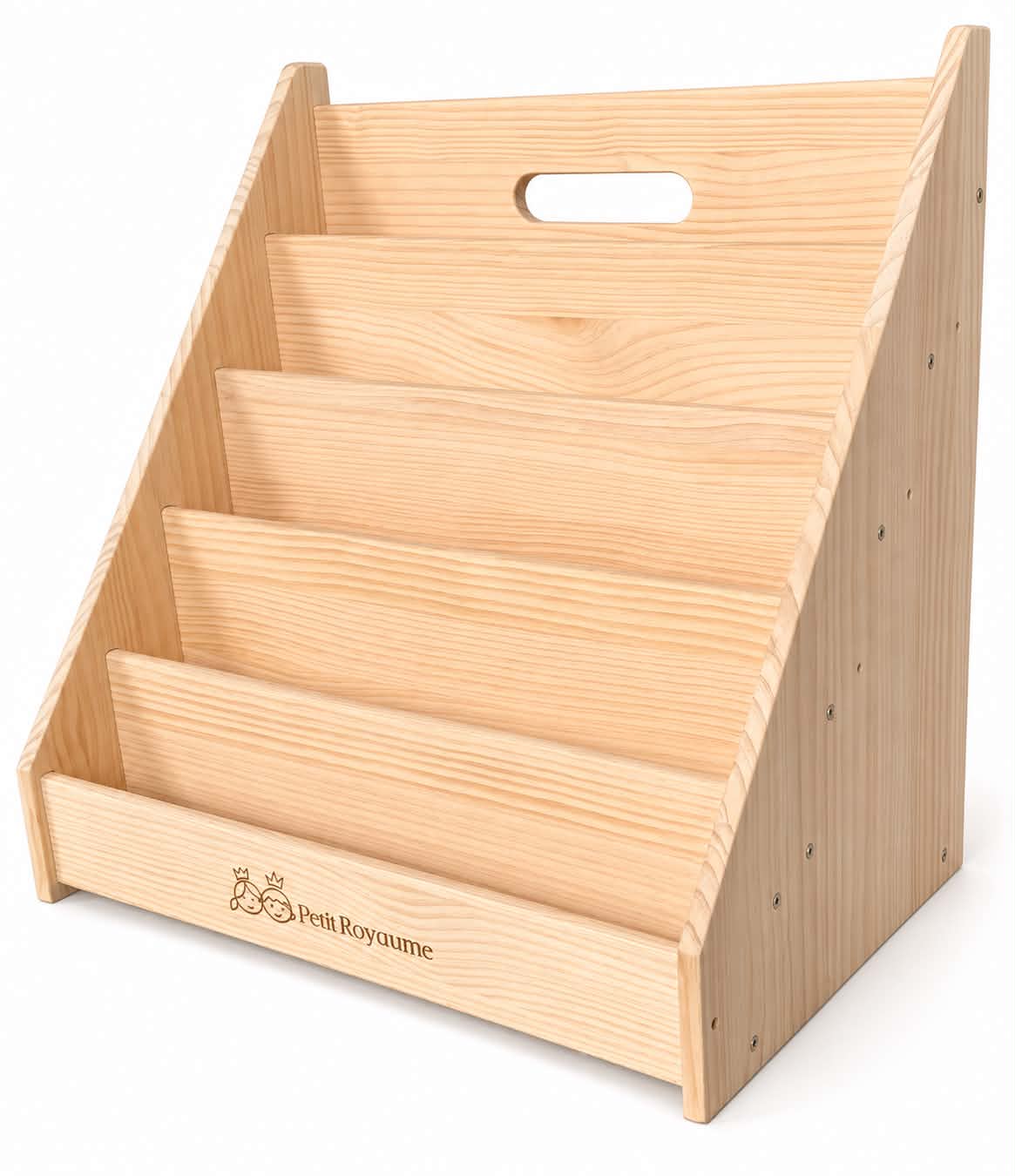 Bibliothèque au sol Montessori