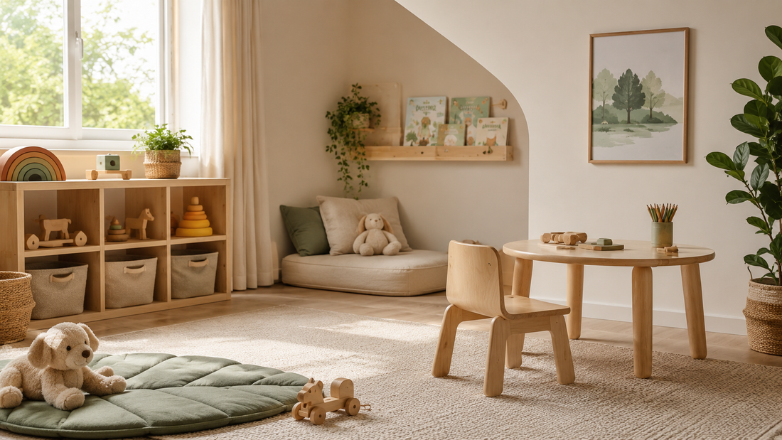 Comment créer un espace de jeu calme et fonctionnel à la maison (sans tout envahir)